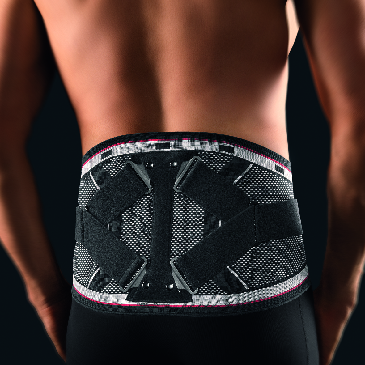 BORT Stabilo-rugbandage met pelotte - Afbeelding 2