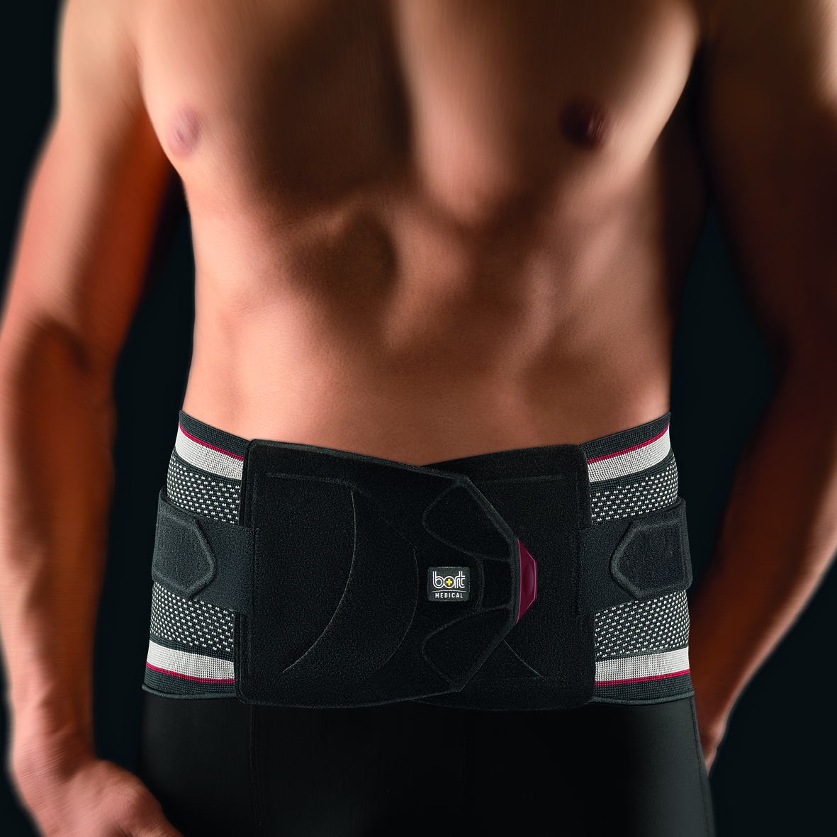 BORT Stabilo-rugbandage met pelotte - Afbeelding 3